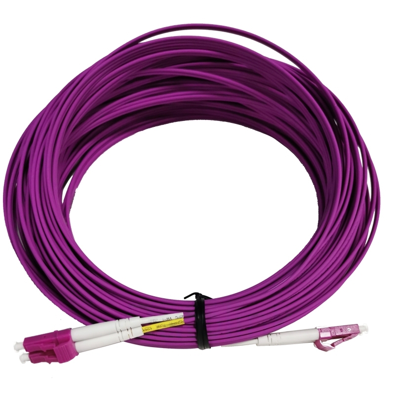 Patch Cord Duplex Multimodo   Om4 50/125 Lc Pc /Lc Pc (Metros A Solicitud Del Cliente)