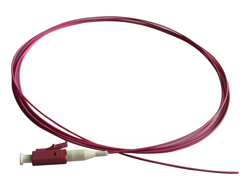 Pigtail Simplex Multimodo Om4 50 /125 Lc Pc En 900 Micras De 1 A 2 Metros